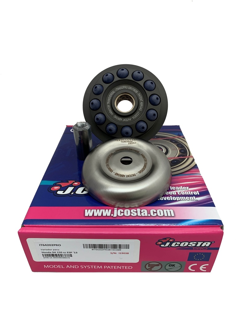 Kit Variateur Complet + Galets + Plateau One By Camamoto Honda SH 125-150cc 2013-2014