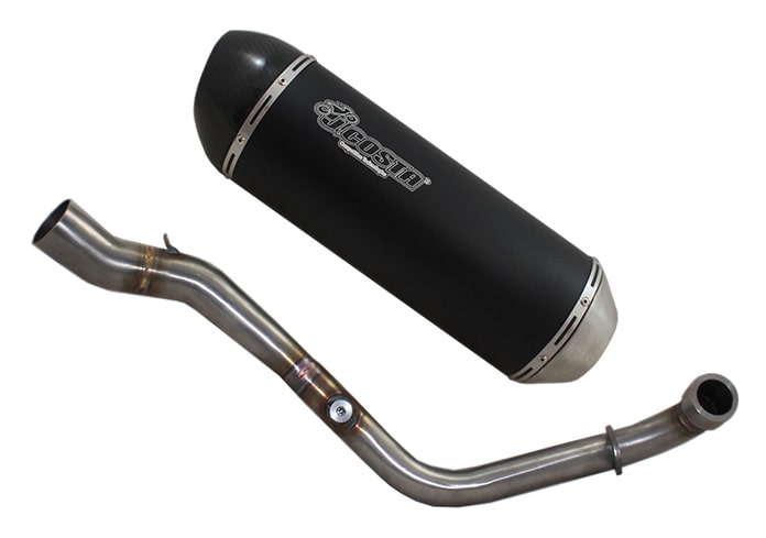 Exhaust Sport approved for Honda SH 300 (Catalyzed and approved)