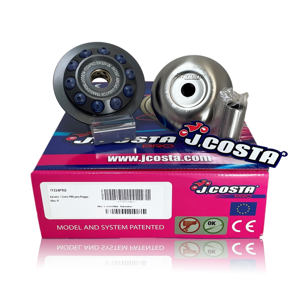 Variatore J.Costa PRO per Piaggio 50cc 4Stroke