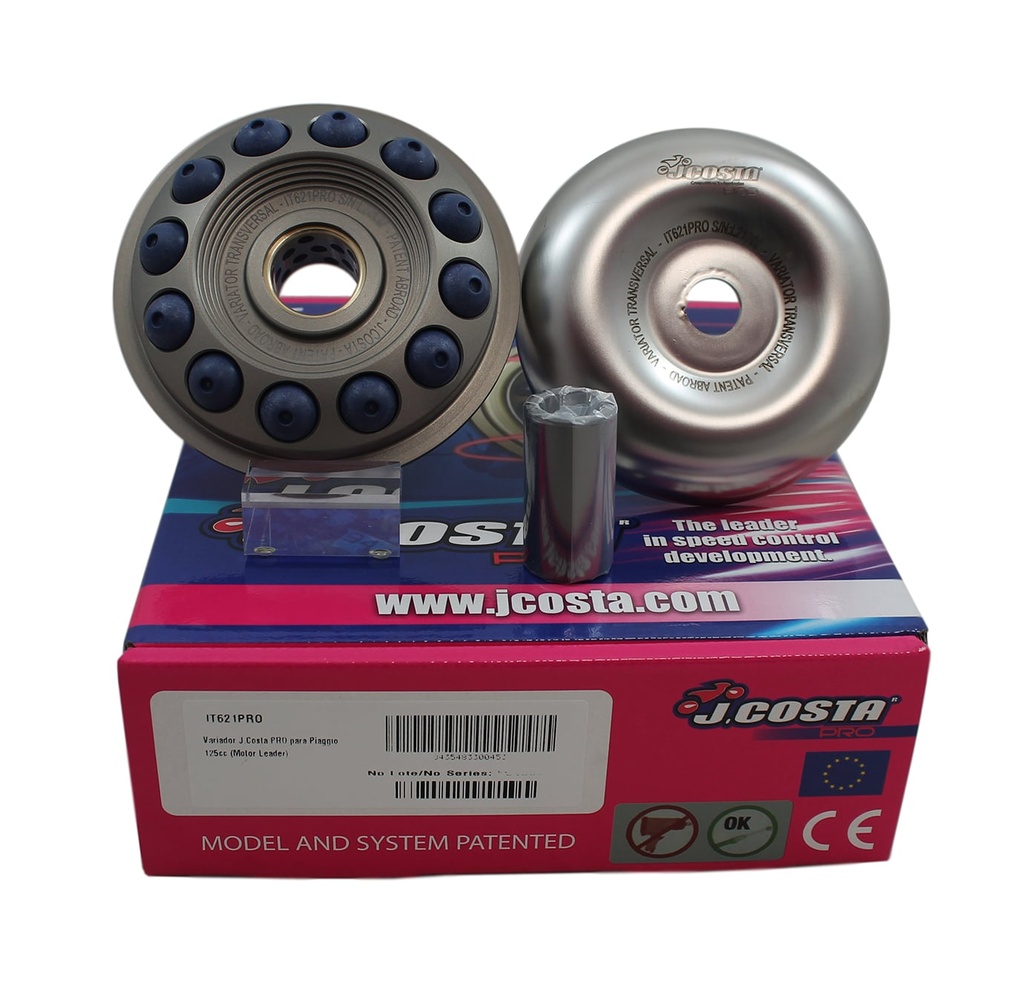 Variador J.Costa PRO para Piaggio 125 (motor Leader)