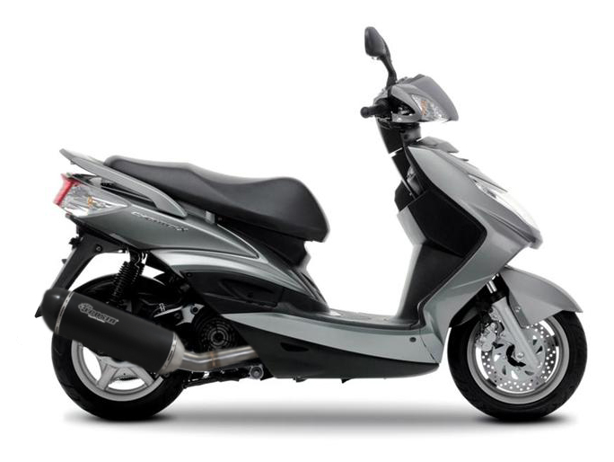 Escape Sport Carbon catalisado e homologado para Yamaha Cygnus 125cc