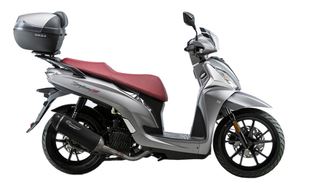 Exhaust Sport Carbon approved for Sym Symphony ST 125 & 150