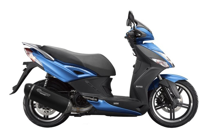 Marmitta Sport Carbon omologata per Kymco Agility City 125cc