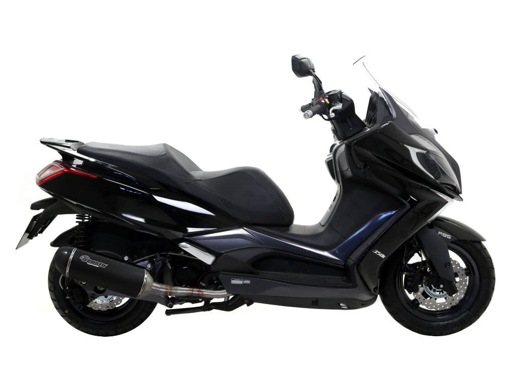 Escape Sport homologado para Kymco Down Town 125 - Superdink 125 / Kawasaki  J125