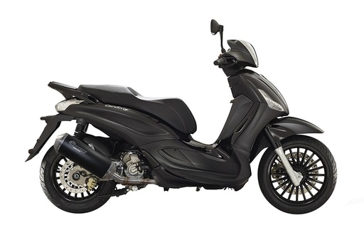 [JC6292ESTSPORTC] Escape Sport homologado e catalisado para Piaggio Beverly 350i