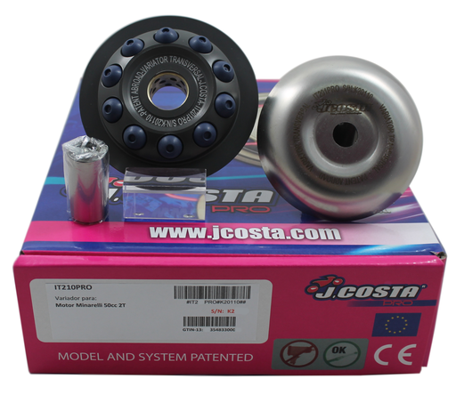 [IT210PRO] Variador J.Costa PRO para Minarelli 50cc (cambota de 13")
