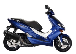 [JC601ESTSPTCC] Exhaust Sport Carbon catalyzed &amp; homologated for Yamaha Majesty 125cc
