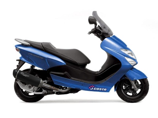 [JC603ESTSPORTC] Échappement Sport Carbon approuvé per Yamaha Majesty 180