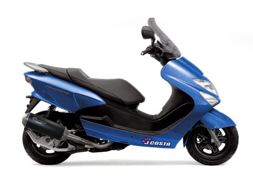 [JC603ESTSPORTHC] Escape Sport catalisado e homologado para Yamaha Majesty 180