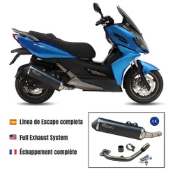 [JC6181ESTRACING] Marmitta Racing per Kymco K-XCT 125 i