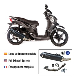 [JC668ESTRACING] Marmitta Racing per Sym Symphony 125